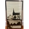 Black and White Silver  Framed Print by famous upcoming Scottish artist:  Leo Du Feu