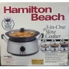 Hamilton Beach 3 in 1 Slow Cooker