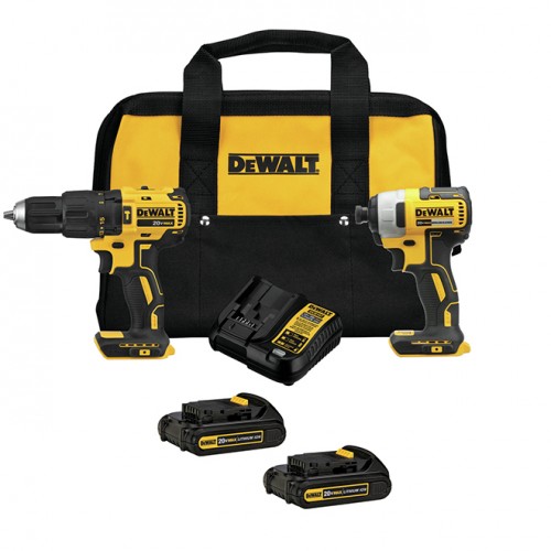 DEWALT 20V Hammer Drill & Impact Driver Kit